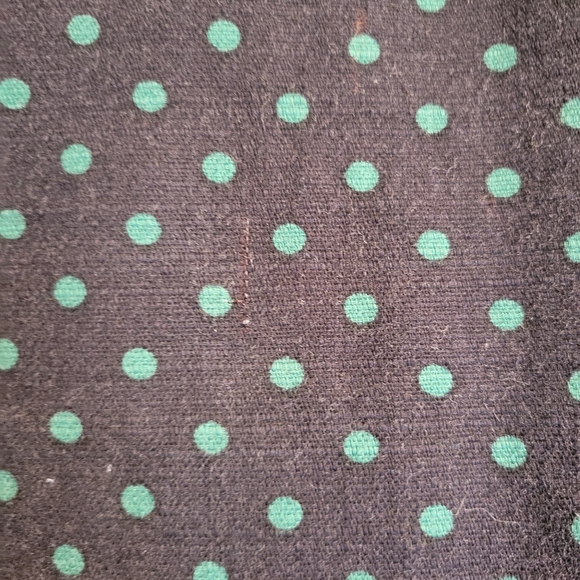 GAP Navy and Green Polka dot Pencil Skirt, 10 - Picture 7 of 7